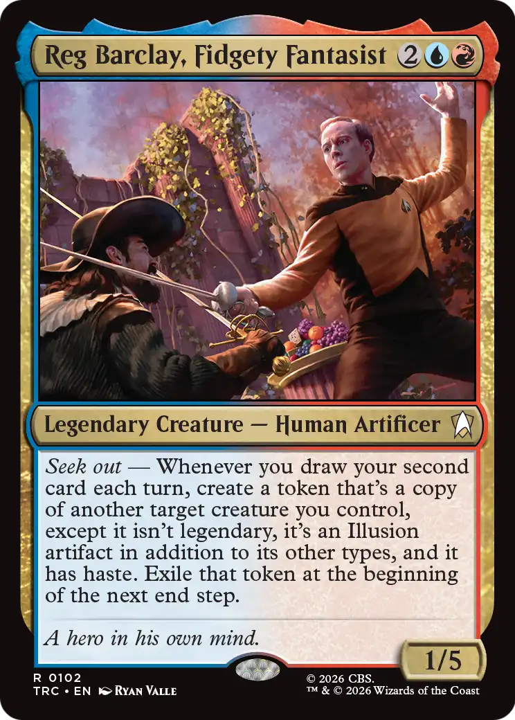 Reg Barclay, Fidgety Fantasist [Star Trek Commander] | Total Play