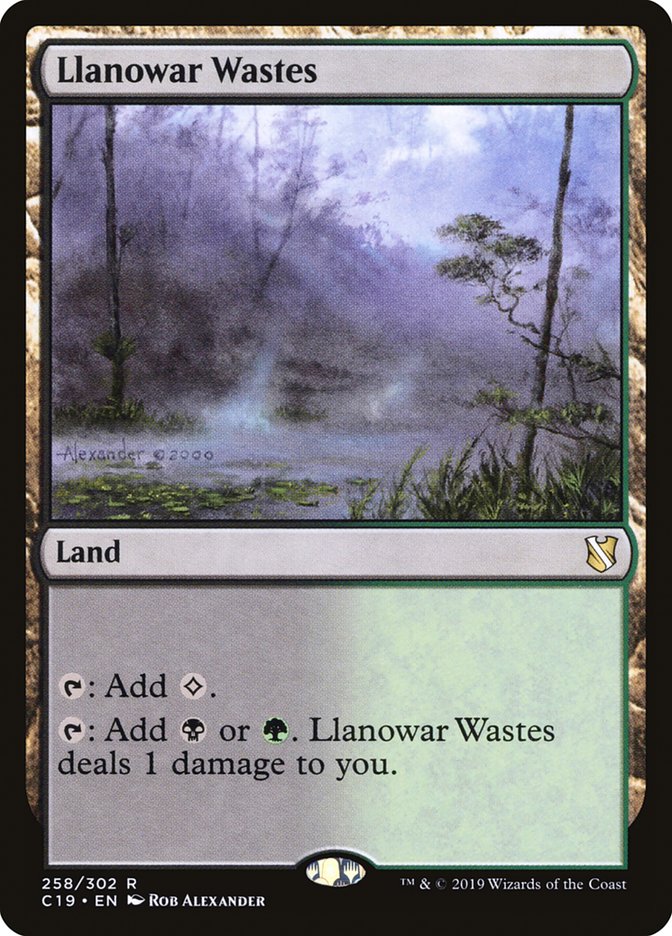 Llanowar Wastes [Commander 2019] | Total Play