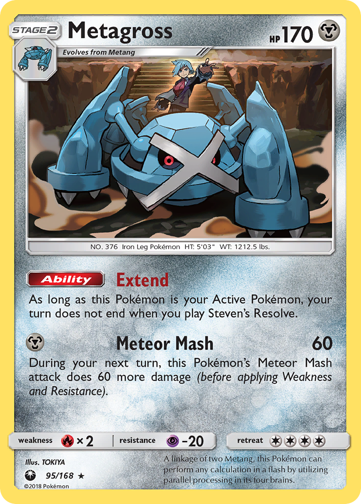Metagross (95/168) [Sun & Moon: Celestial Storm] | Total Play