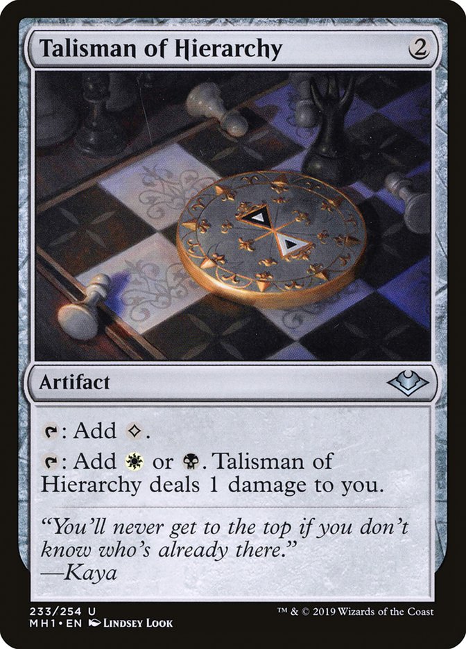 Talisman of Hierarchy [Modern Horizons] | Total Play