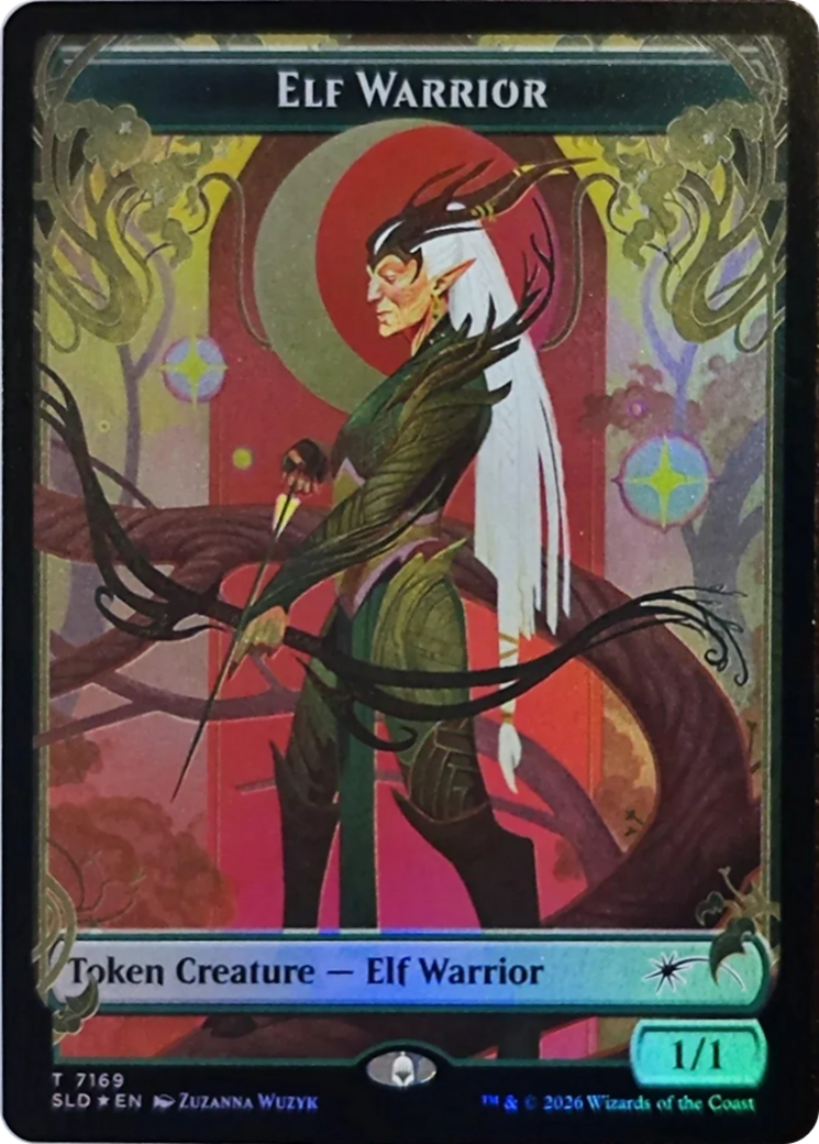 Elf Warrior Token (7169) [Secret Lair Drop Series] | Total Play