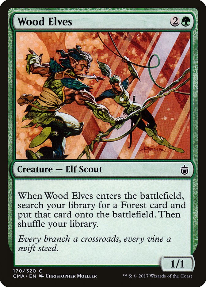 Wood Elves [Commander Anthology] | Total Play