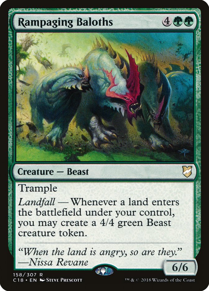Rampaging Baloths [Commander 2018] | Total Play