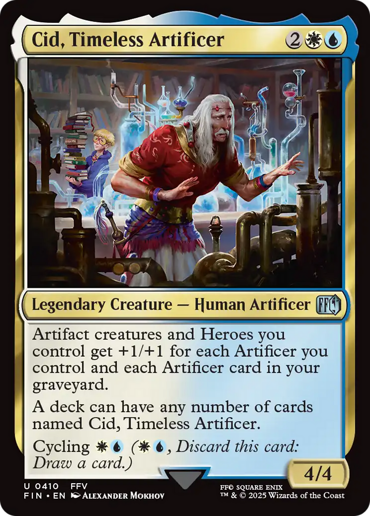 Cid, Timeless Artificer (0410) [FINAL FANTASY] | Total Play