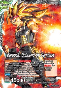 The Masked Saiyan // Bardock, Unbound by Darkness (2018 Big Card Pack) (SD3-01) [Promotion Cards] | Total Play