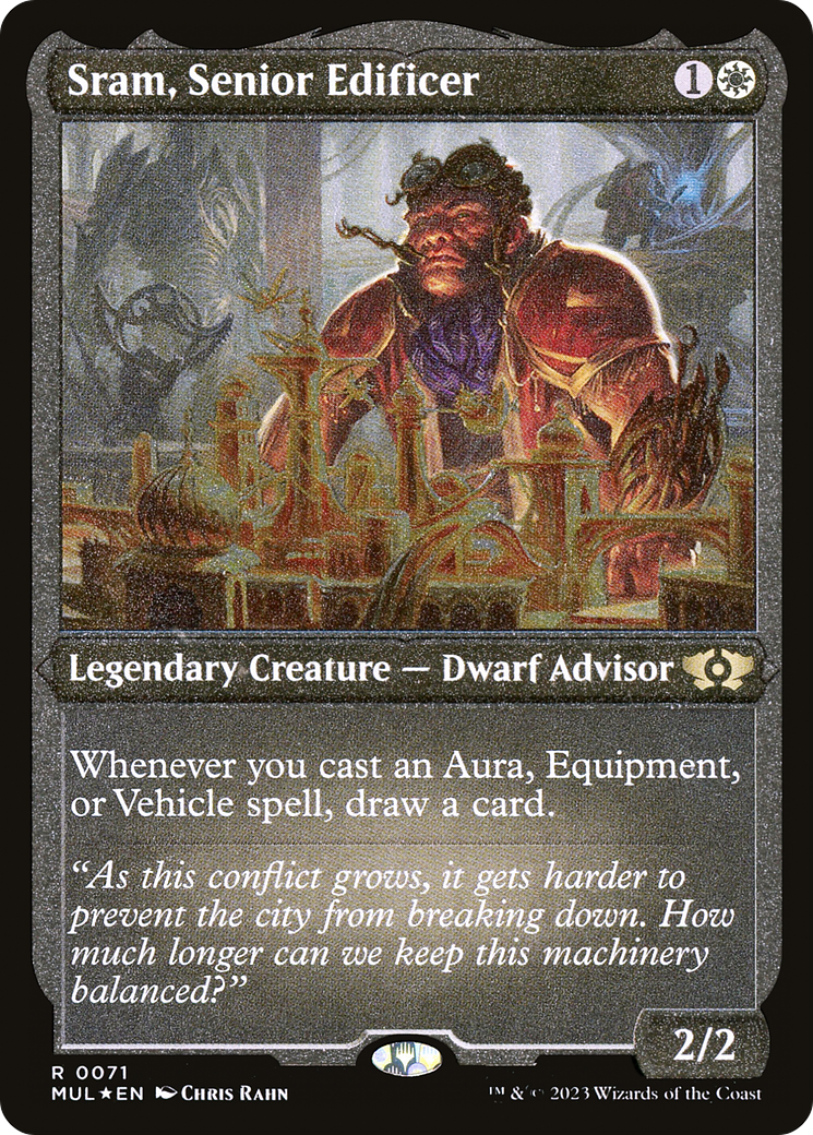 Sram, Senior Edificer (Foil Etched) [Multiverse Legends] | Total Play
