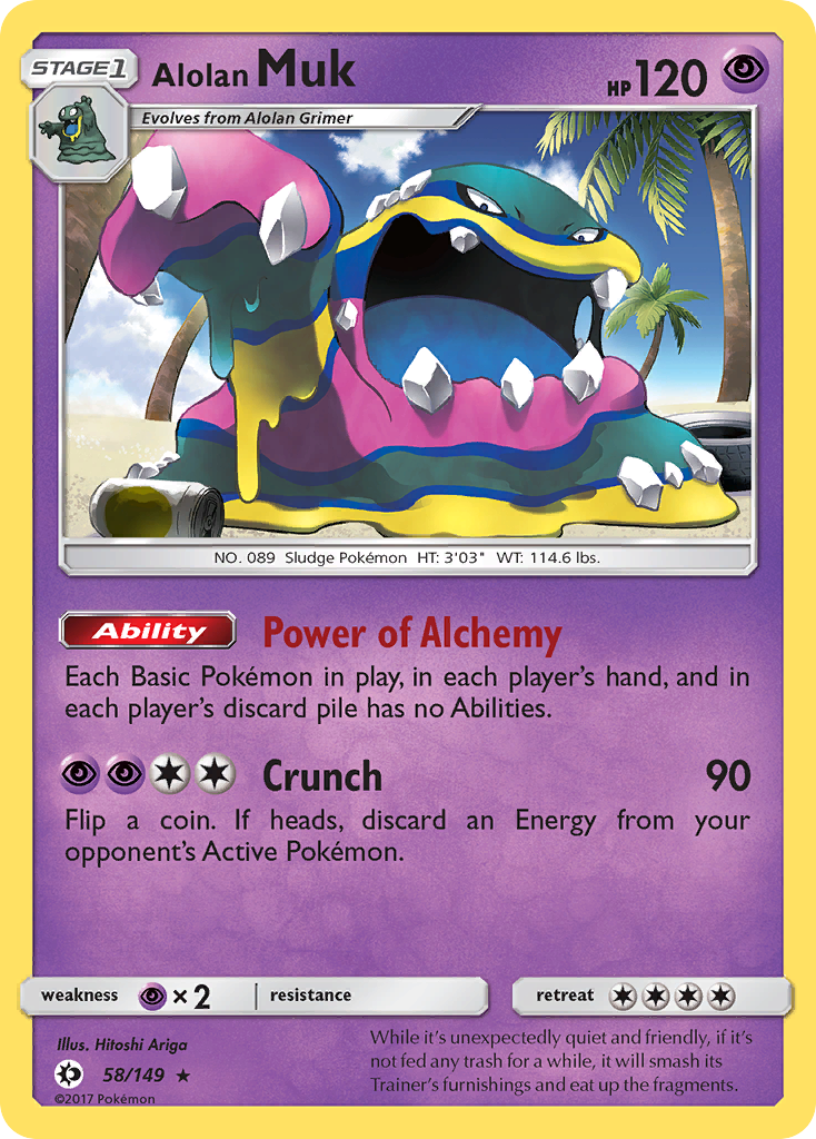 Alolan Muk (58/149) [Sun & Moon: Base Set] | Total Play