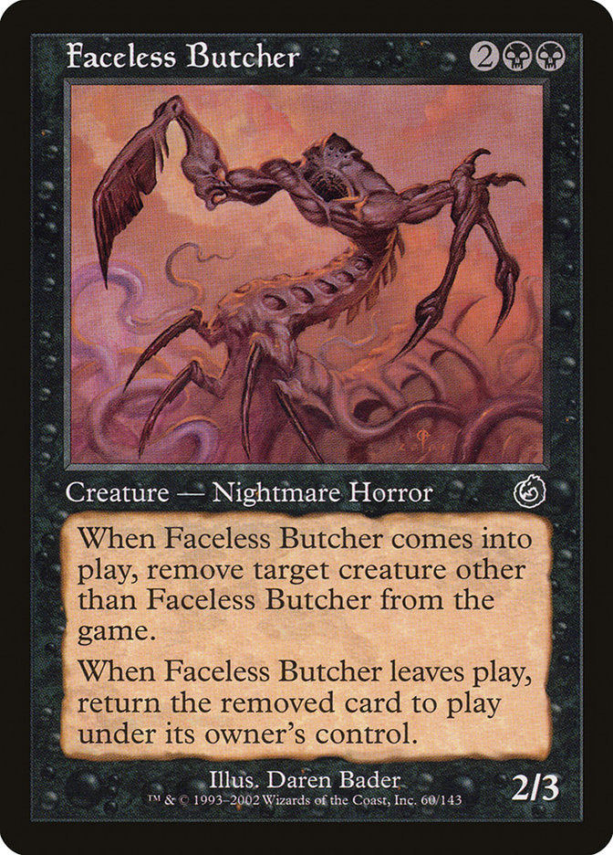 Faceless Butcher [Torment] | Total Play