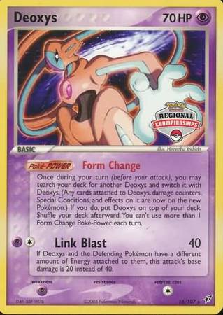Deoxys (16/107) (Championship Promo) [EX: Deoxys] | Total Play