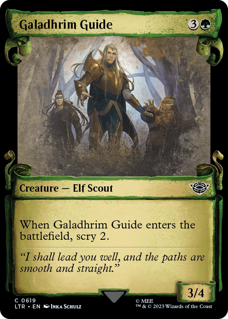 Galadhrim Guide [The Lord of the Rings: Tales of Middle-Earth Showcase Scrolls] | Total Play