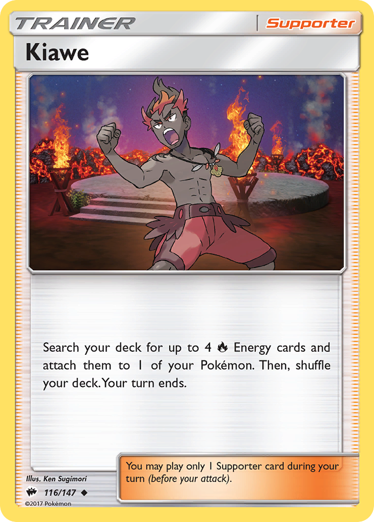 Kiawe (116/147) [Sun & Moon: Burning Shadows] | Total Play