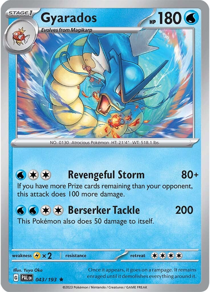 Gyarados (043/193) [Scarlet & Violet: Paldea Evolved] | Total Play