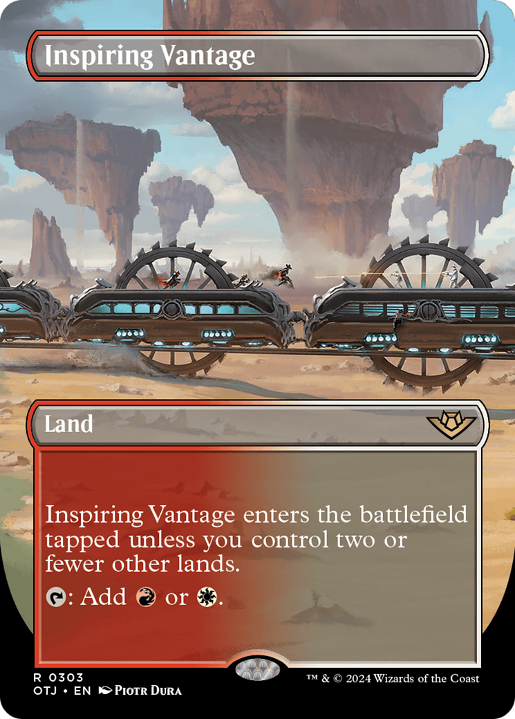 Inspiring Vantage (Borderless) [Outlaws of Thunder Junction] | Total Play