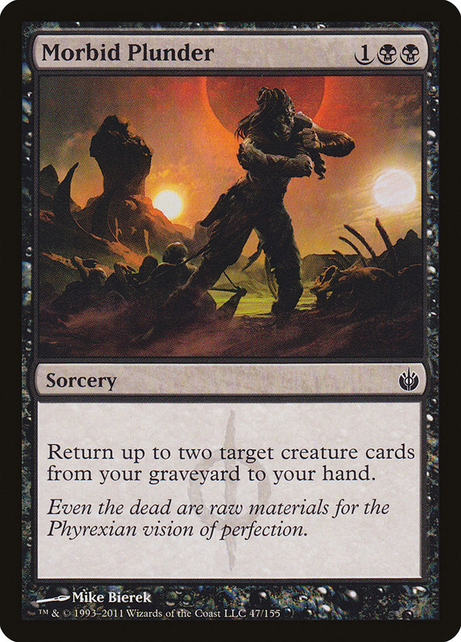 Morbid Plunder [Mirrodin Besieged] | Total Play