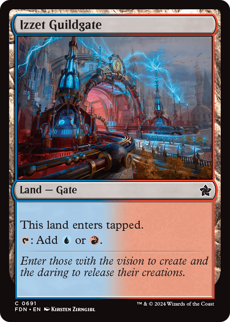 Izzet Guildgate [Foundations] | Total Play