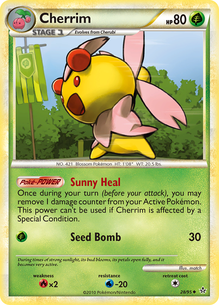 Cherrim (28/95) [HeartGold & SoulSilver: Unleashed] | Total Play