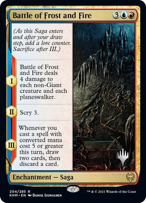 Battle of Frost and Fire (Promo Pack) [Kaldheim Promos] | Total Play