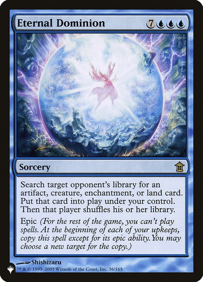 Eternal Dominion [The List] | Total Play