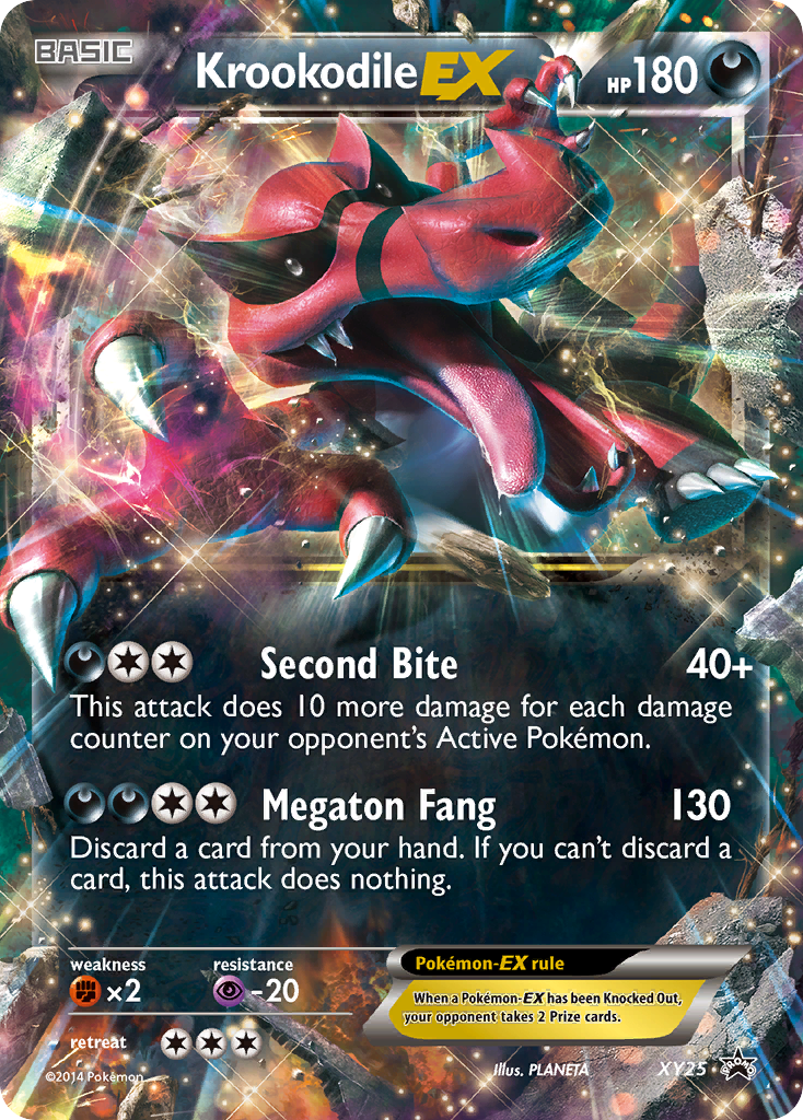 Krookodile EX (XY25) [XY: Black Star Promos] | Total Play