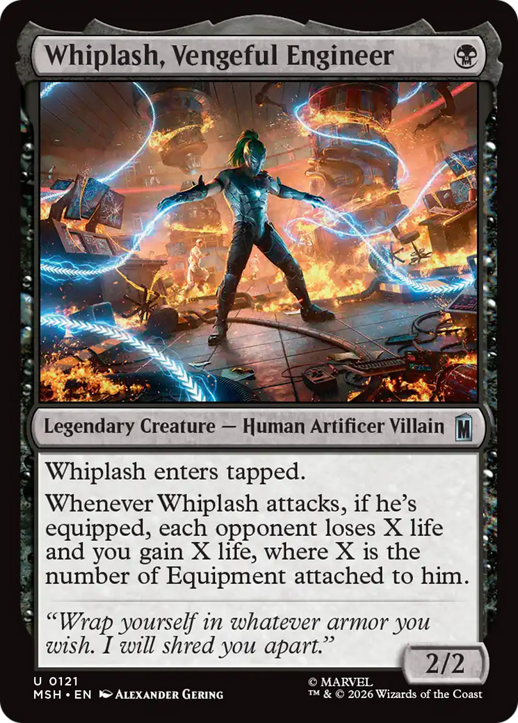 Whiplash, Vengeful Engineer [Marvel Super Heroes] | Total Play
