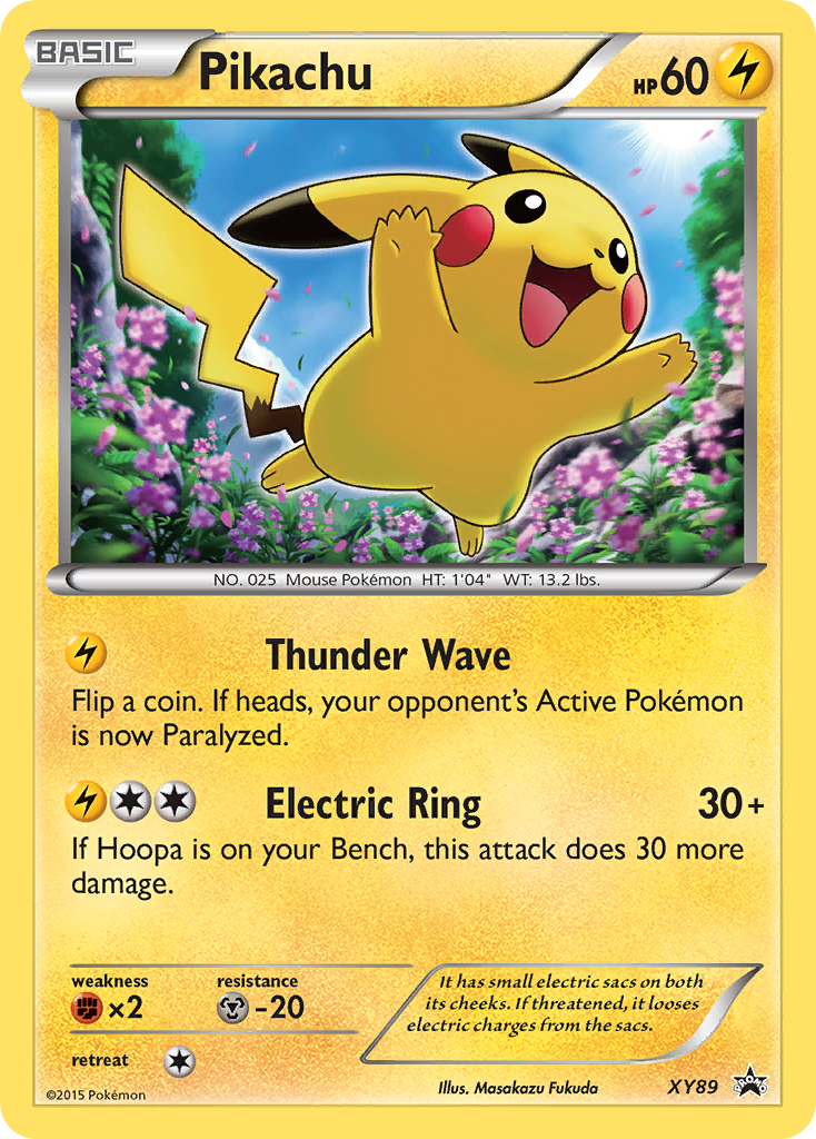 Pikachu (XY89) (Collector Chest) [XY: Black Star Promos] | Total Play