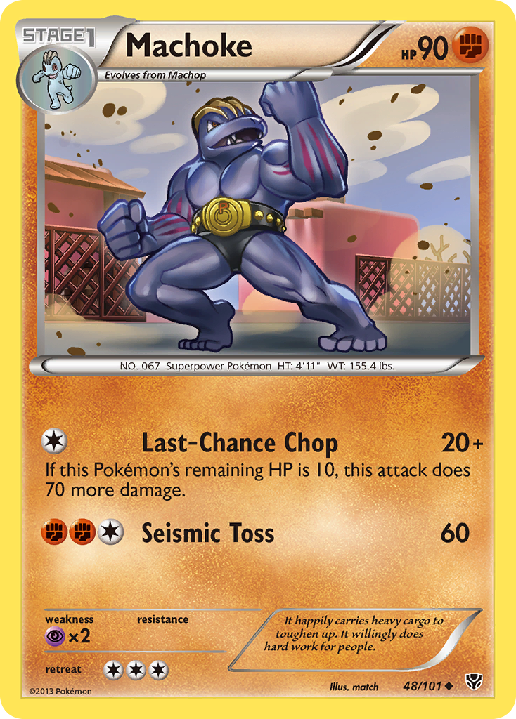 Machoke (48/101) [Black & White: Plasma Blast] | Total Play