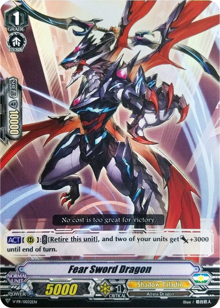 Fear Sword Dragon (V-PR/0032EN) [V Promo Cards] | Total Play