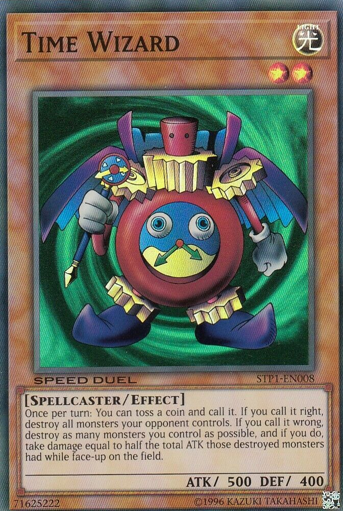 Time Wizard [STP1-EN008] Super Rare | Total Play