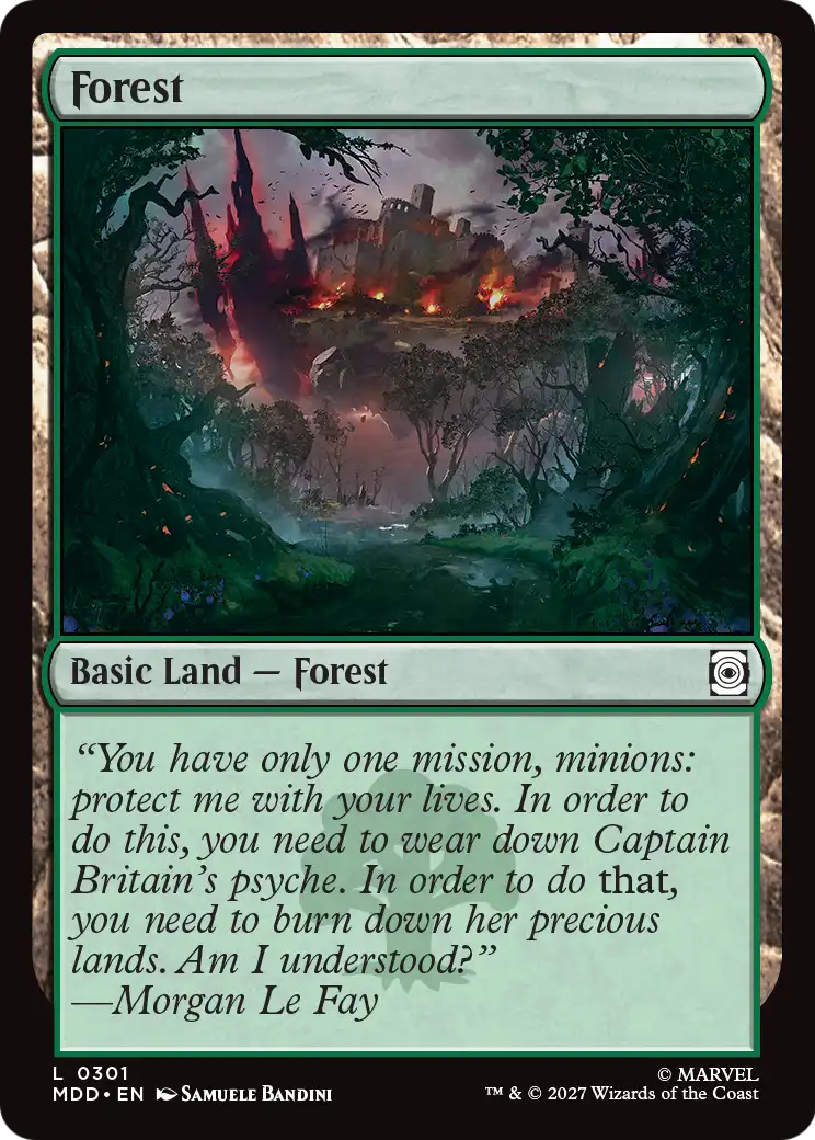 Forest (0301) [Marvel: Darkhold Destiny] | Total Play