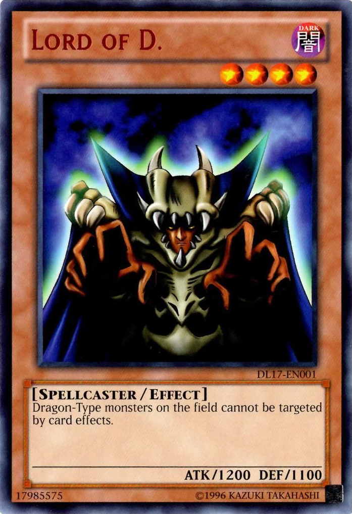 Lord of D. (Red) [DL17-EN001] Rare | Total Play