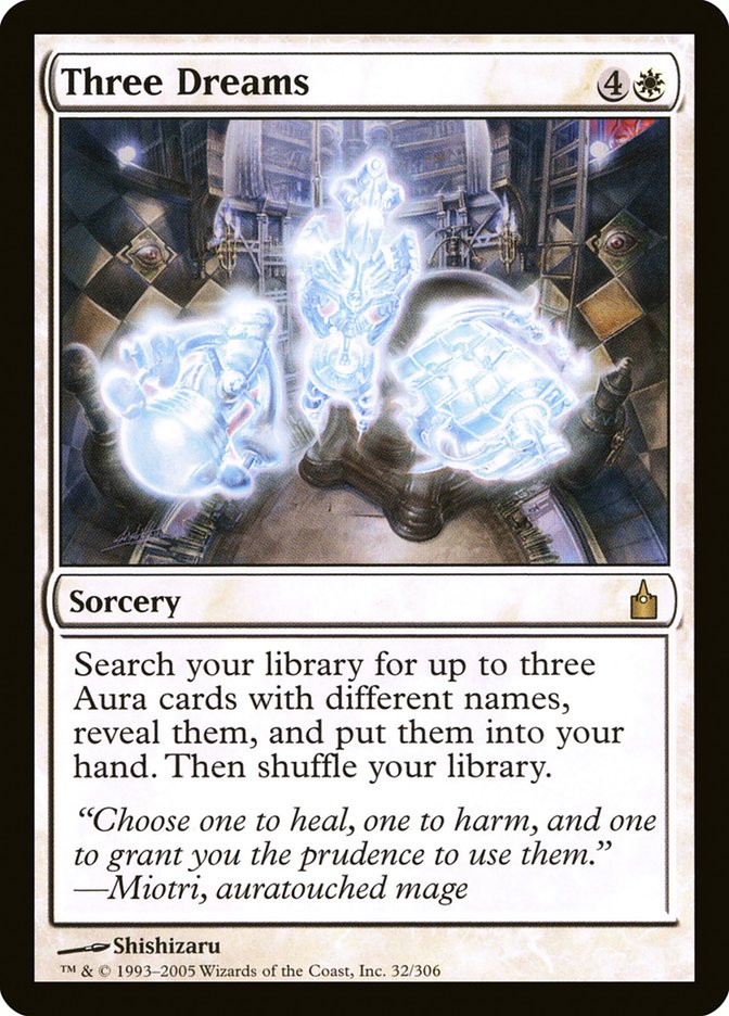 Three Dreams [Ravnica: City of Guilds] | Total Play