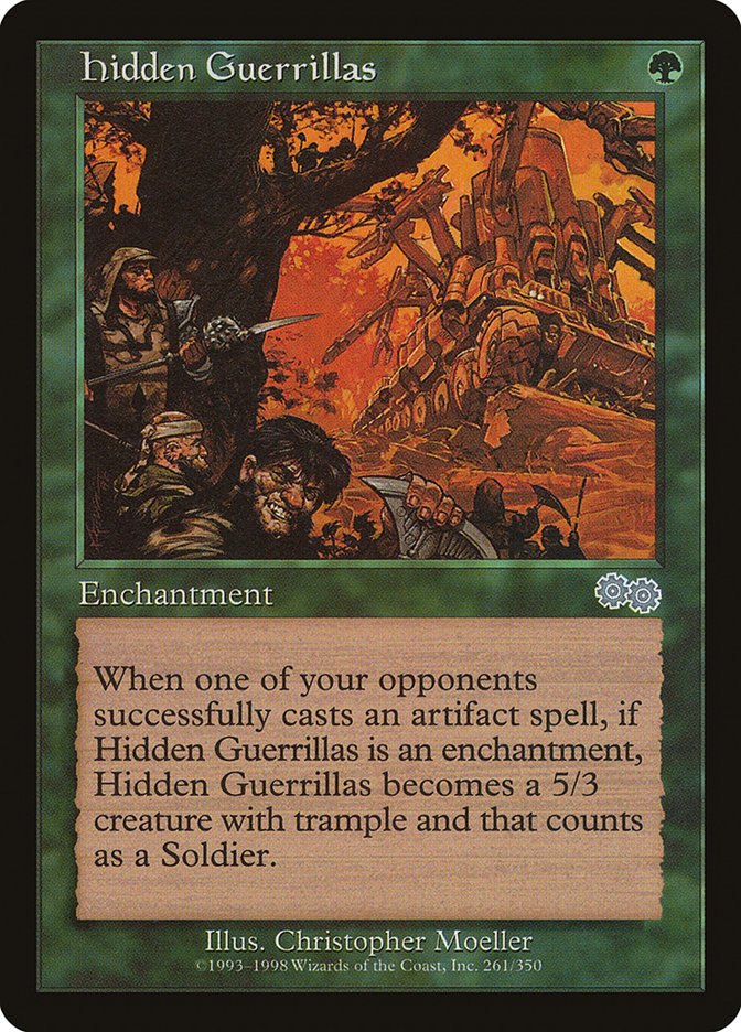 Hidden Guerrillas [Urza's Saga] | Total Play