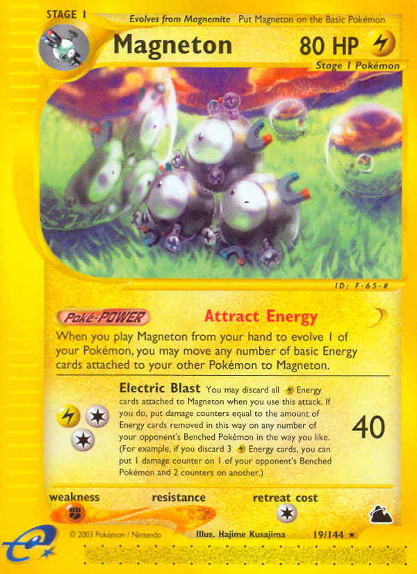 Magneton (19/144) [Skyridge] | Total Play