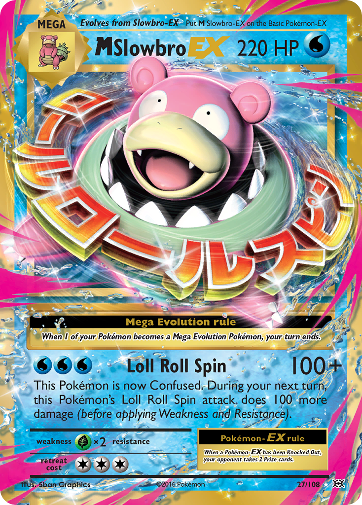 M Slowbro EX (27/108) [XY: Evolutions] | Total Play