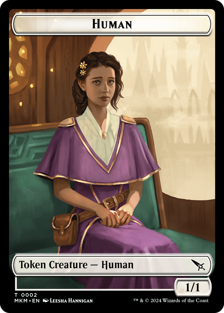 Human Token [Murders at Karlov Manor Tokens] | Total Play