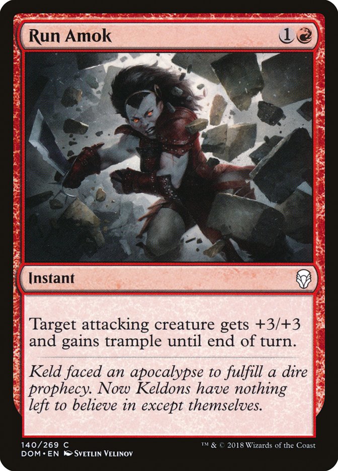 Run Amok [Dominaria] | Total Play