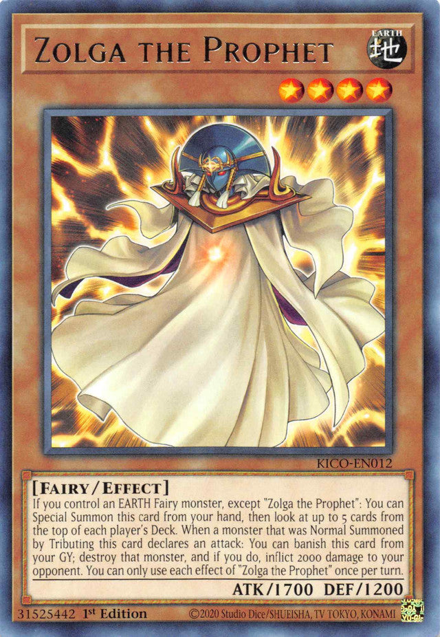 Zolga the Prophet (Rare) [KICO-EN012] Rare | Total Play