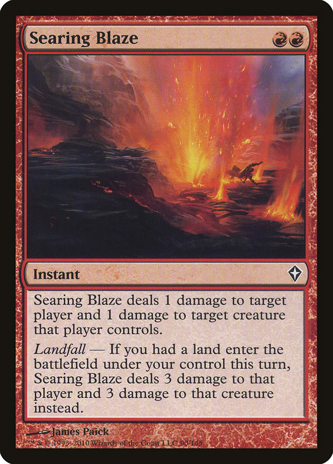 Searing Blaze [Worldwake] | Total Play
