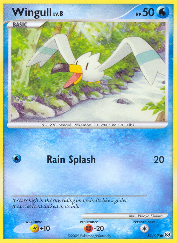 Wingull (81/99) [Platinum: Arceus] | Total Play