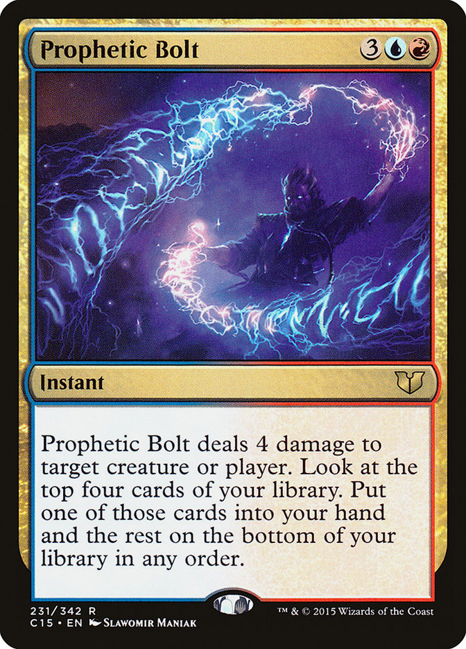 Prophetic Bolt [Commander 2015] | Total Play