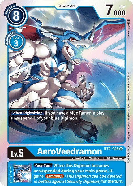 AeroVeedramon [BT2-028] (Battle of Omni Pre-Release) [Release Special Booster Promos] | Total Play