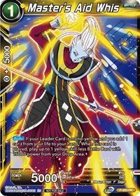 Master's Aid Whis (Unison Warrior Series Tournament Pack Vol.3) (P-283) [Tournament Promotion Cards] | Total Play