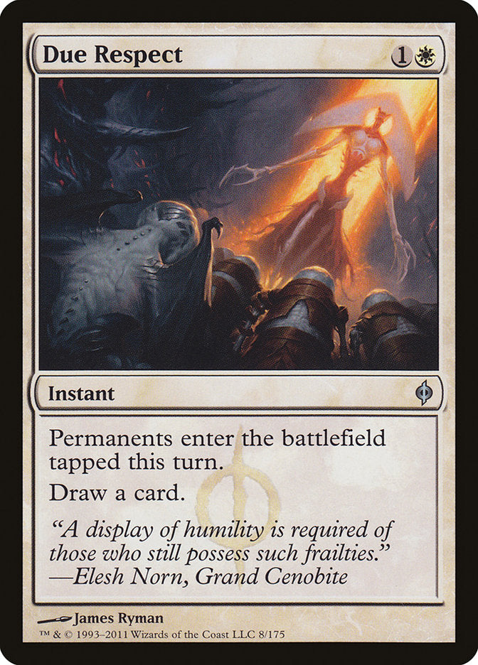 Due Respect [New Phyrexia] | Total Play