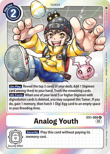 Analog Youth [EX1-066] [Classic Collection] | Total Play