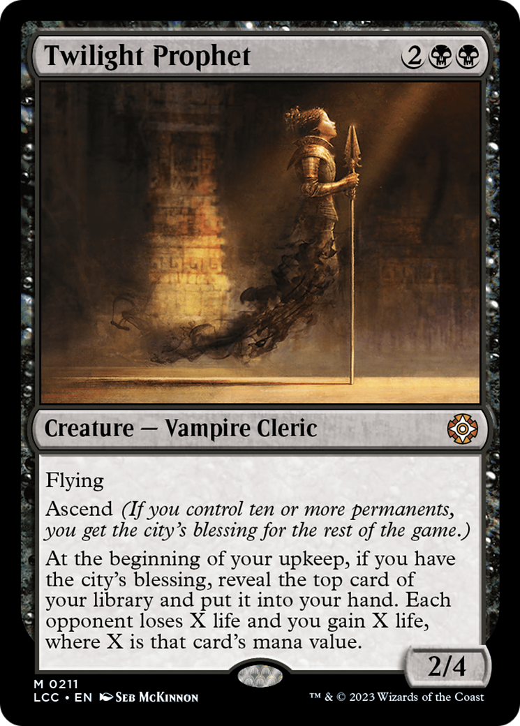Twilight Prophet [The Lost Caverns of Ixalan Commander] | Total Play