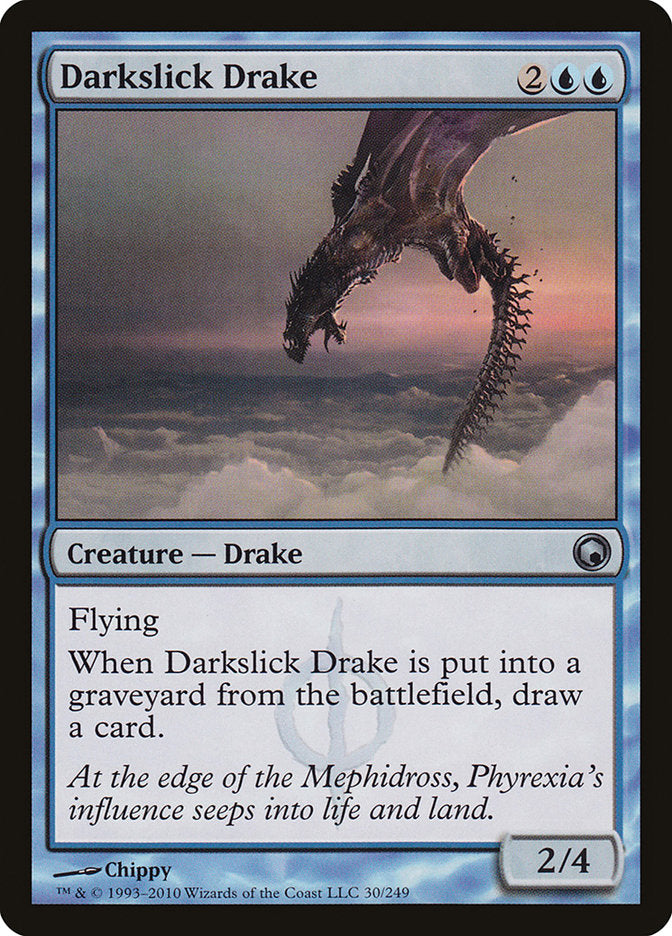 Darkslick Drake [Scars of Mirrodin] | Total Play