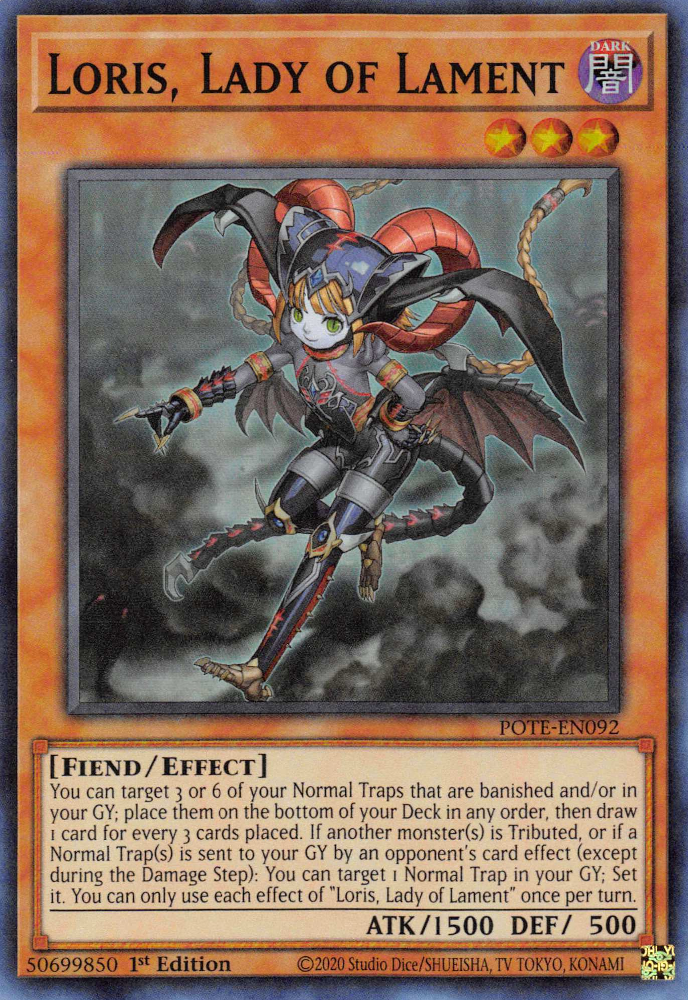 Loris, Lady of Lament [POTE-EN092] Super Rare | Total Play