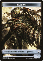 Angel // Horror Double-Sided Token [Commander Legends Tokens] | Total Play