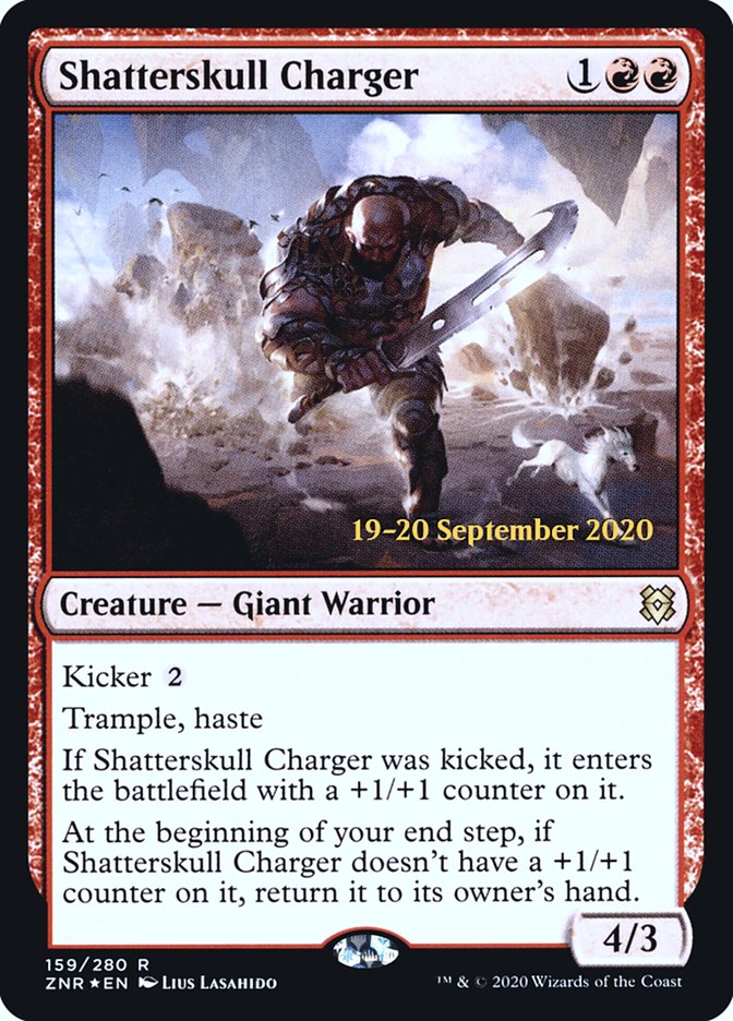 Shatterskull Charger [Zendikar Rising Prerelease Promos] | Total Play