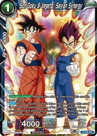 Son Goku & Vegeta, Saiyan Synergy (Unison Warrior Series Tournament Pack Vol.3) (P-276) [Tournament Promotion Cards] | Total Play